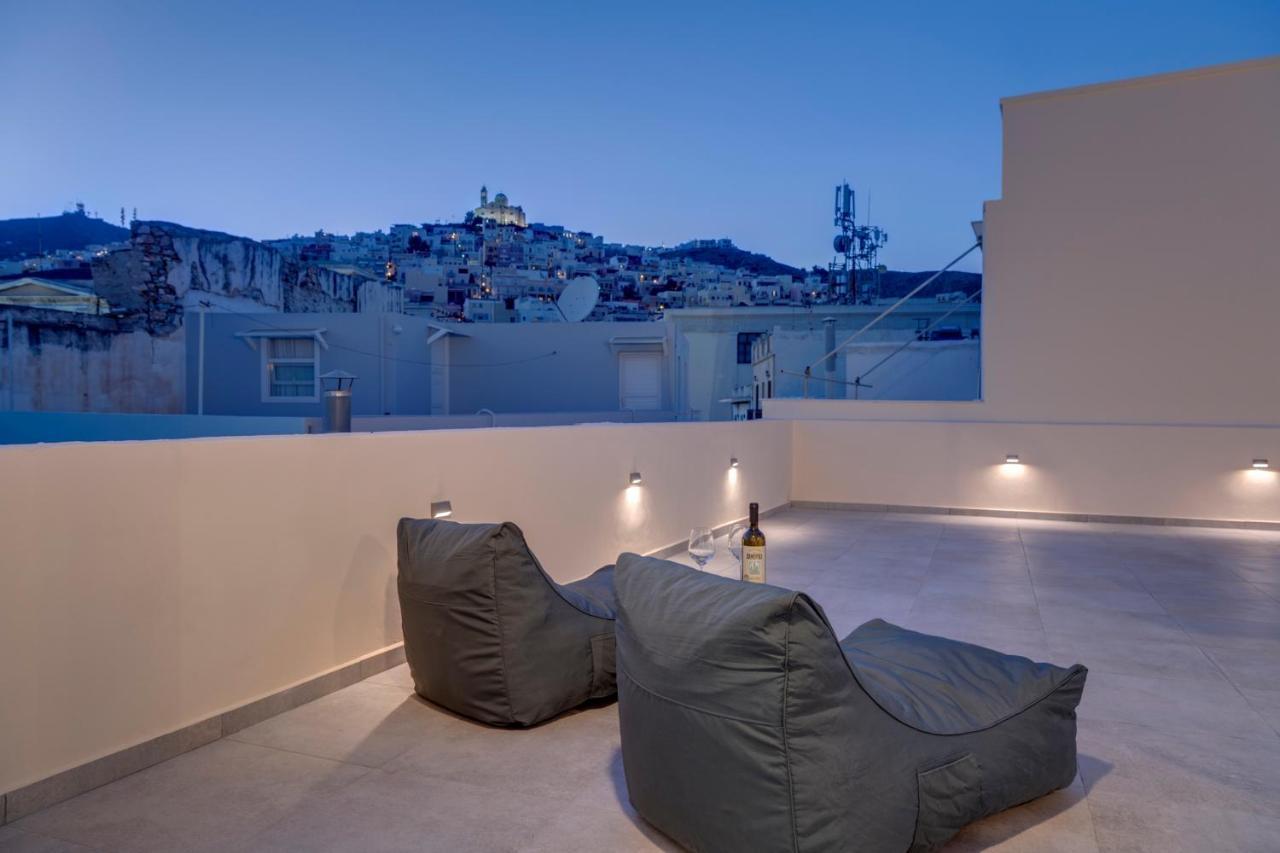 Apartmán Theogonia Ermupoli Exteriér fotografie